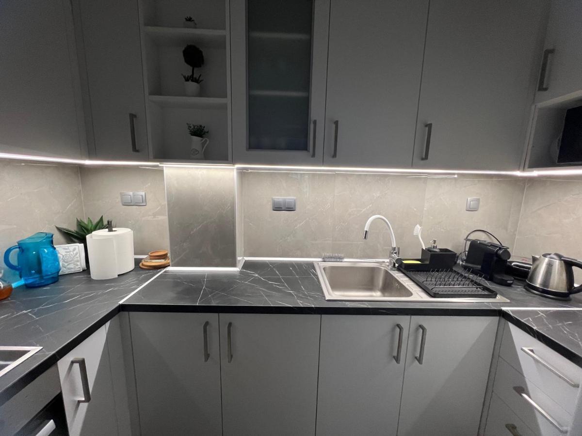 Serres City Center Modern Apartment Eksteriør bilde